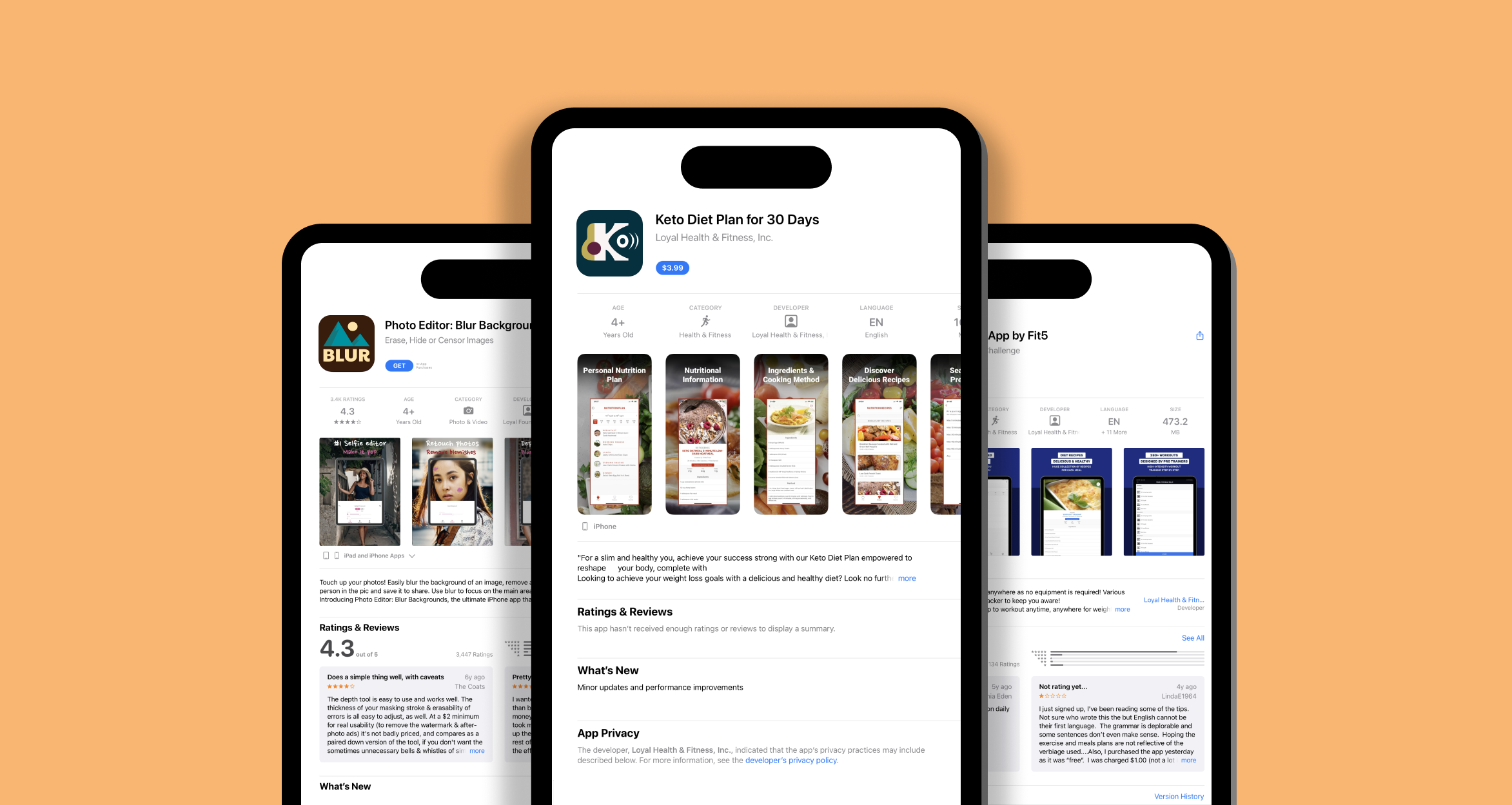 Mobile App Logos Collection